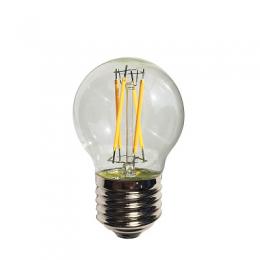 Изображение продукта Лампа светодиодная филаментная E27 4W прозрачная 